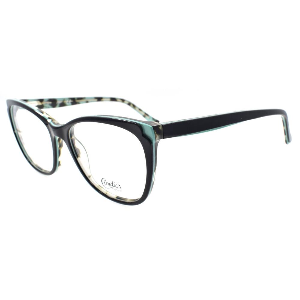 Candie's CA0188 001 Women's Eyeglasses Frames Cat Eye 53-17-140 Shiny Black